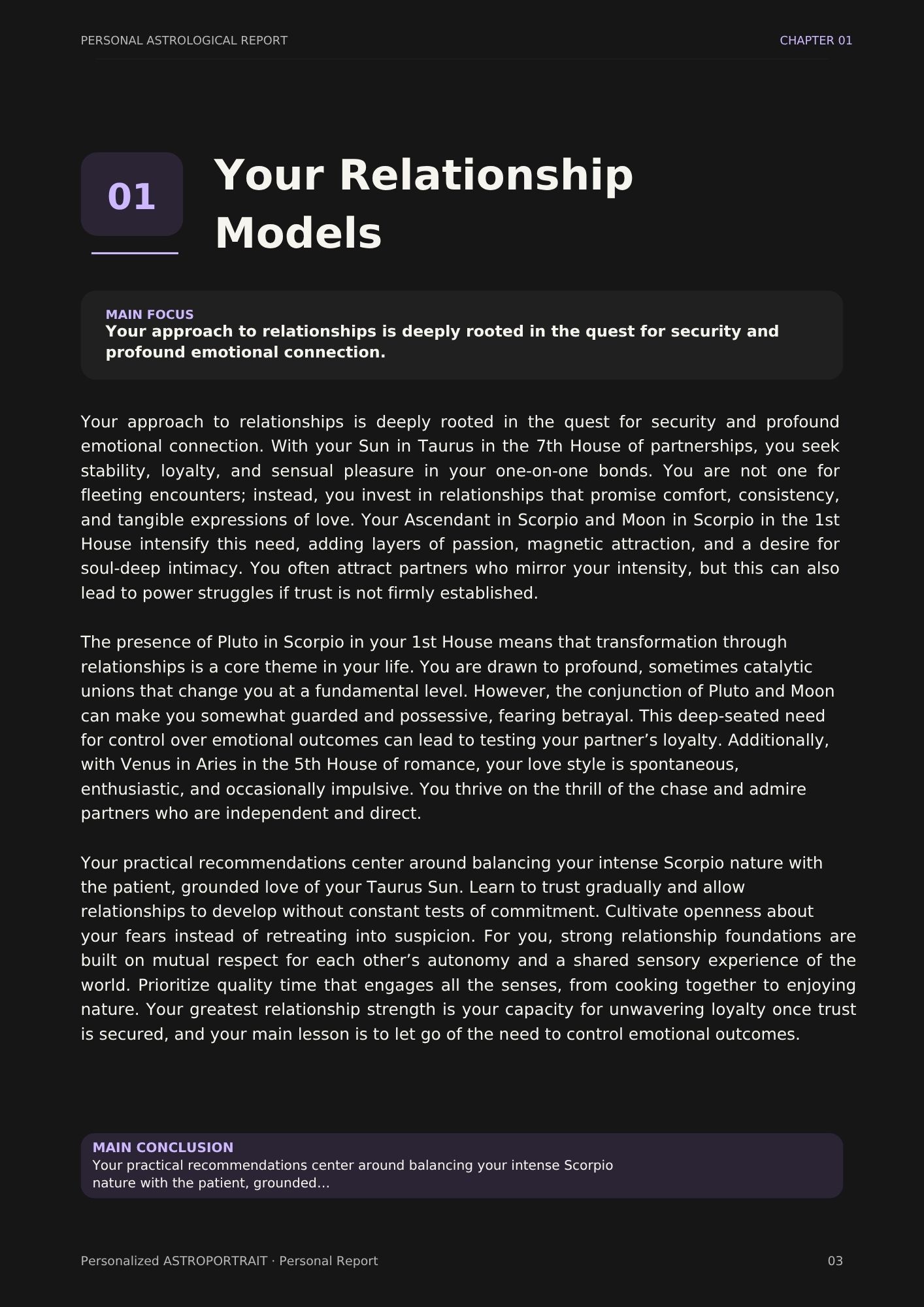 Pagina 3 del report