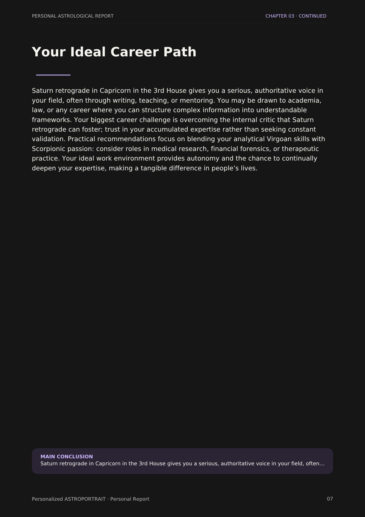 Pagina 7 del report