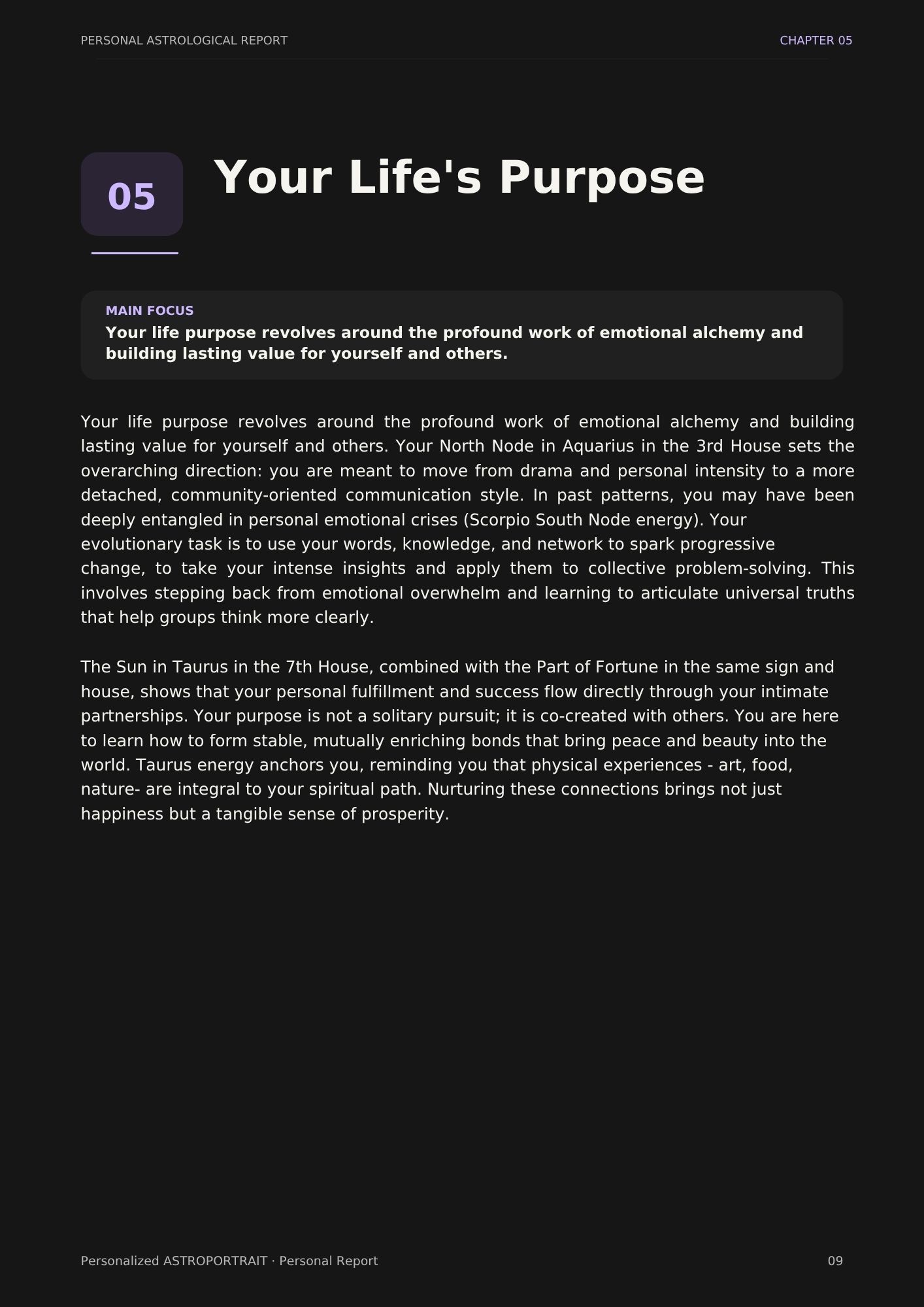 Pagina 9 del report